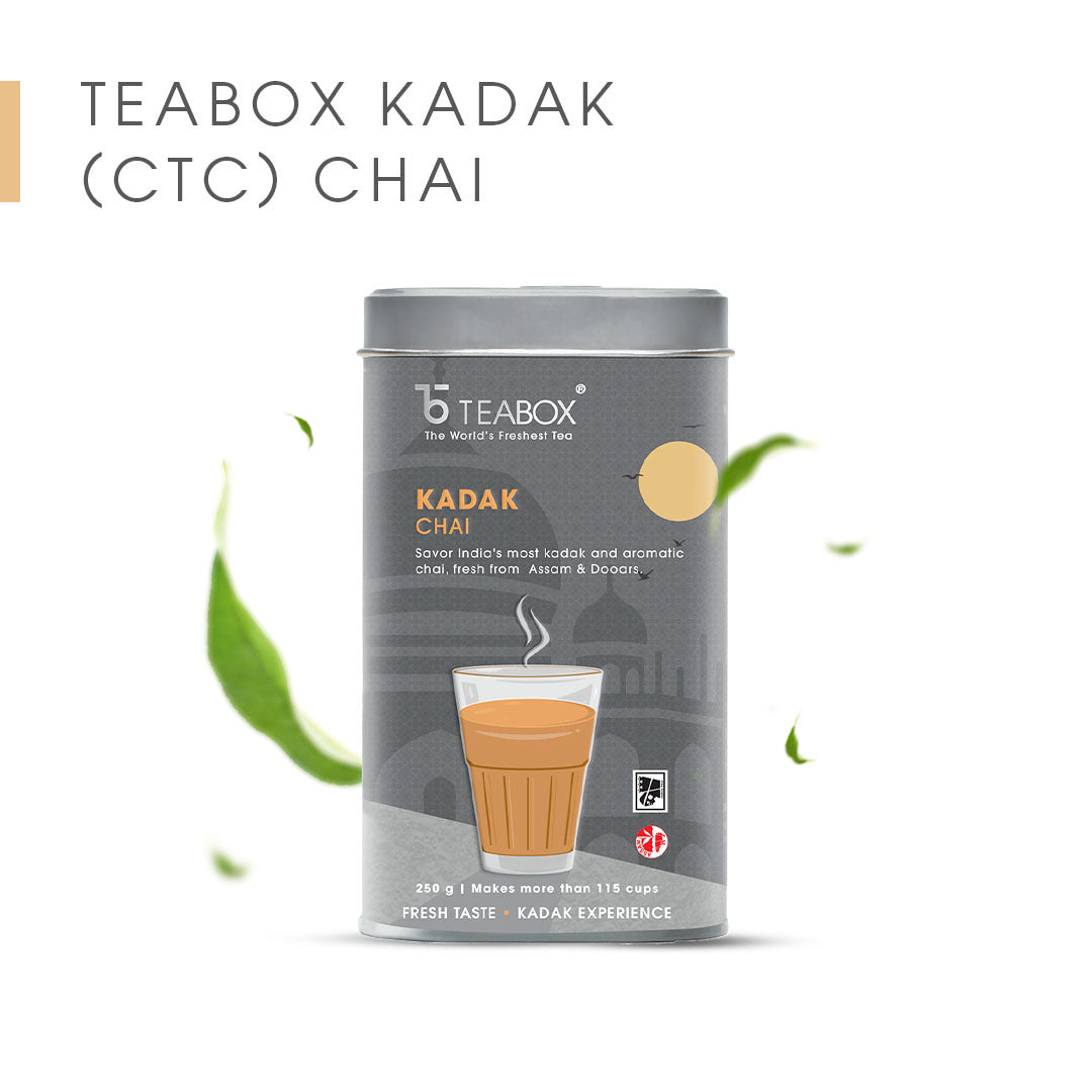 Teabox Kadak (CTC) Chai (Tin)