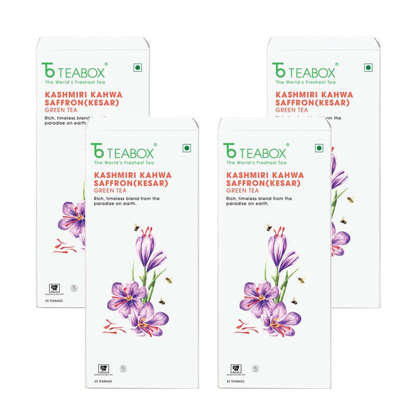 Green Tea Kashmiri Kahwa (Teabag)