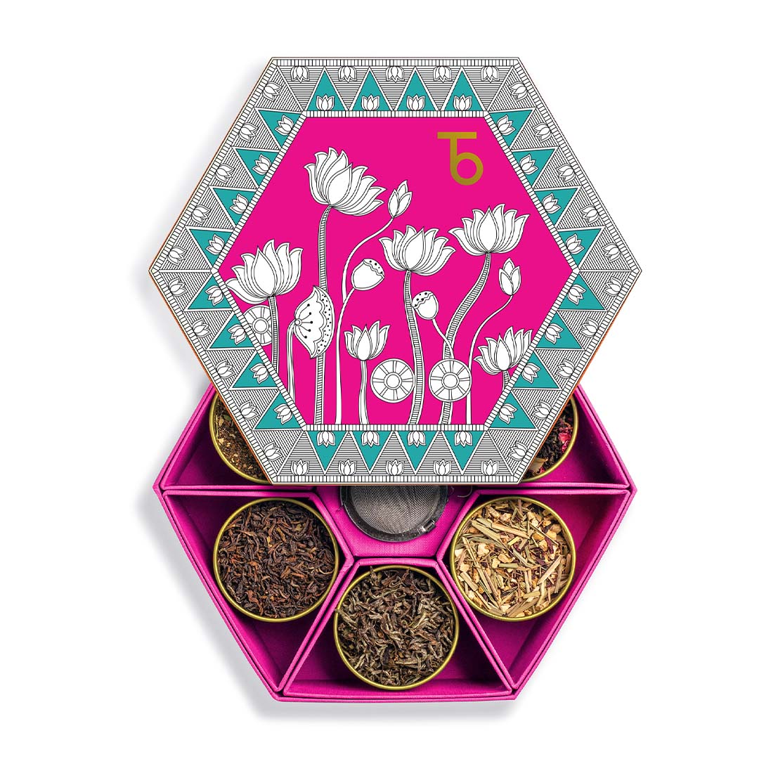 Nature’s Elixir: Lotus-themed Exotic Teas