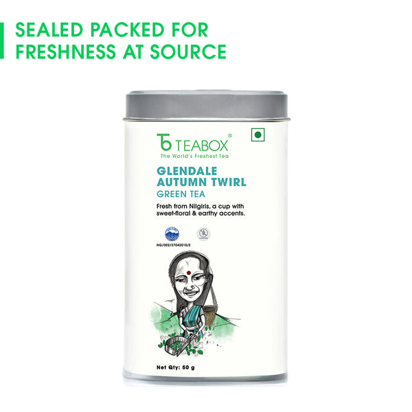 Nilgiri Glendale Autumn Twirl Green