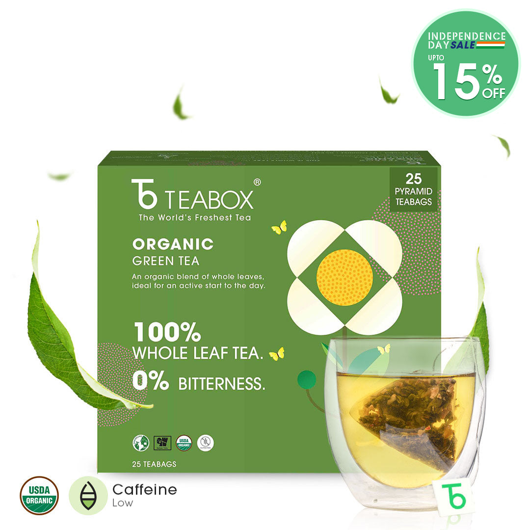 Organic Green Tea Pure (Teabag)
