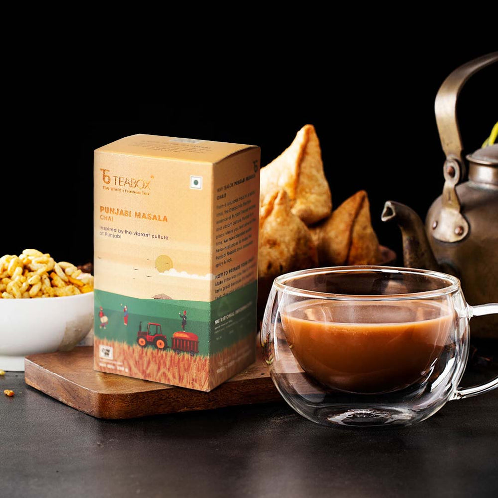 Buy 2024 Punjabi Masala Chai Tea Online 100 Chai Teabox