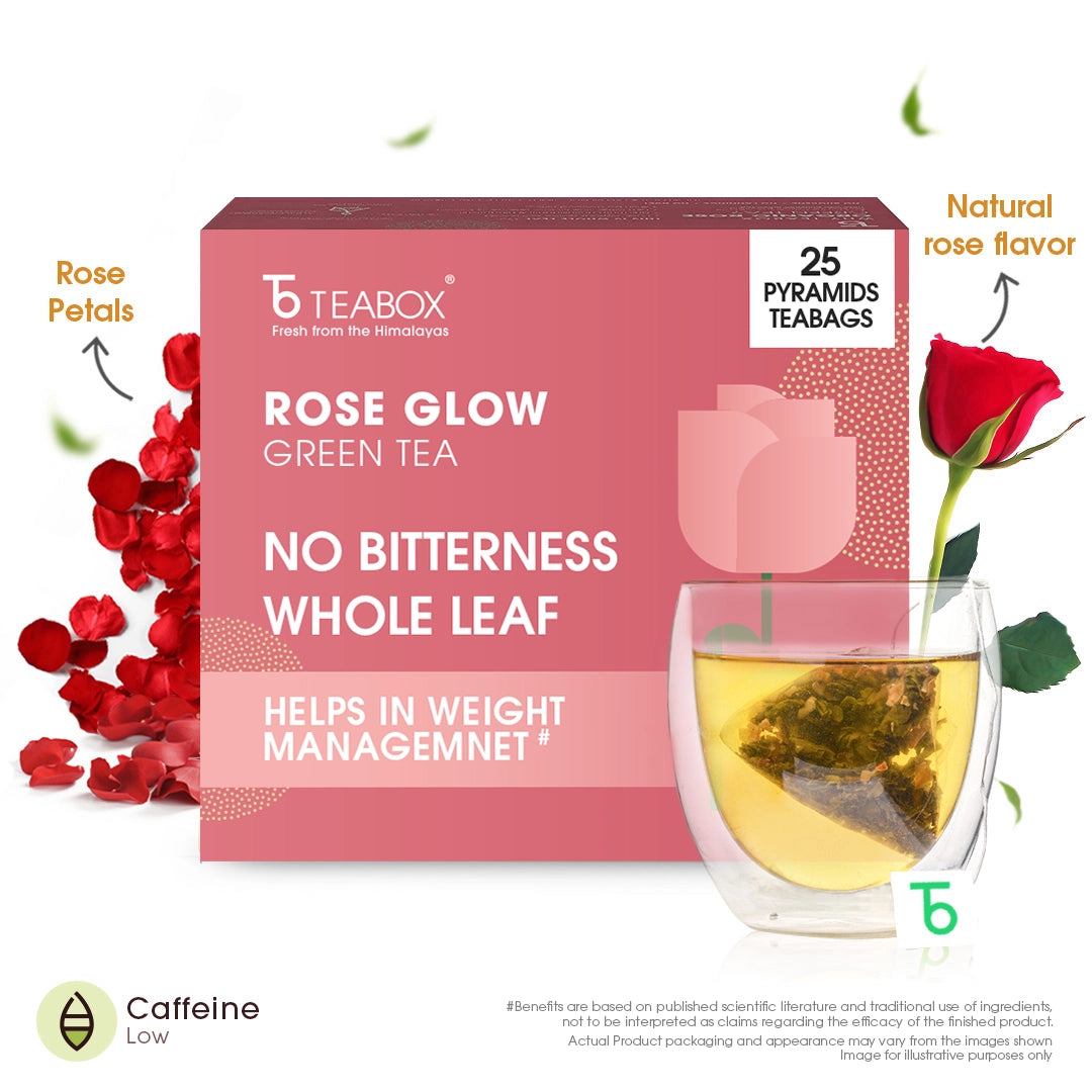 Green Tea Rose Glow (Teabag)