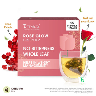Green Tea Rose Glow (Teabag)