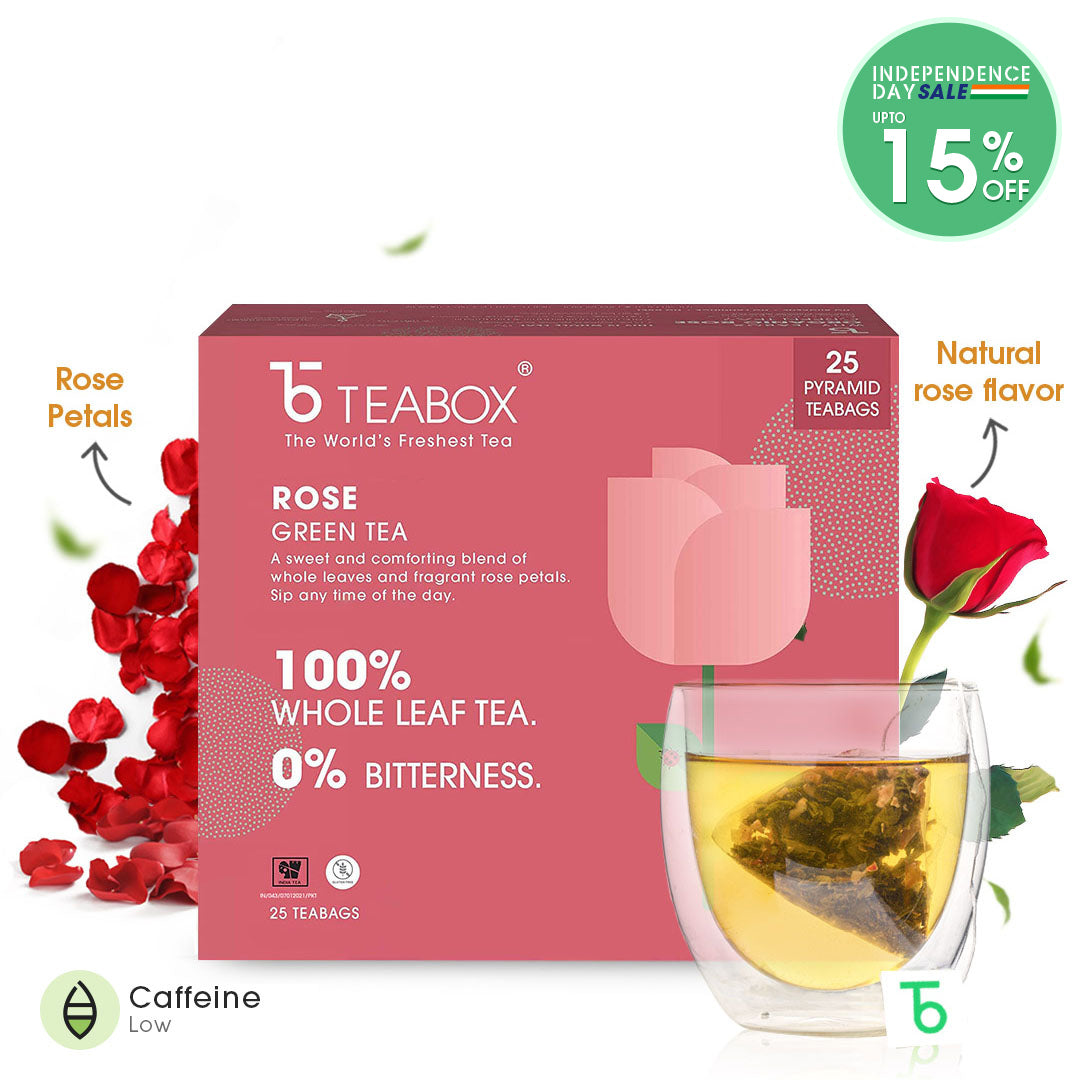 Green Tea Rose Glow (Teabag)