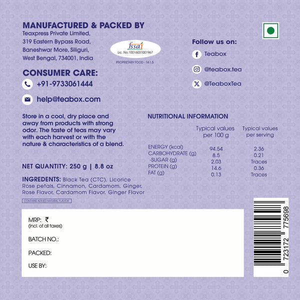 Sanjeevani Ayurvedic Chai