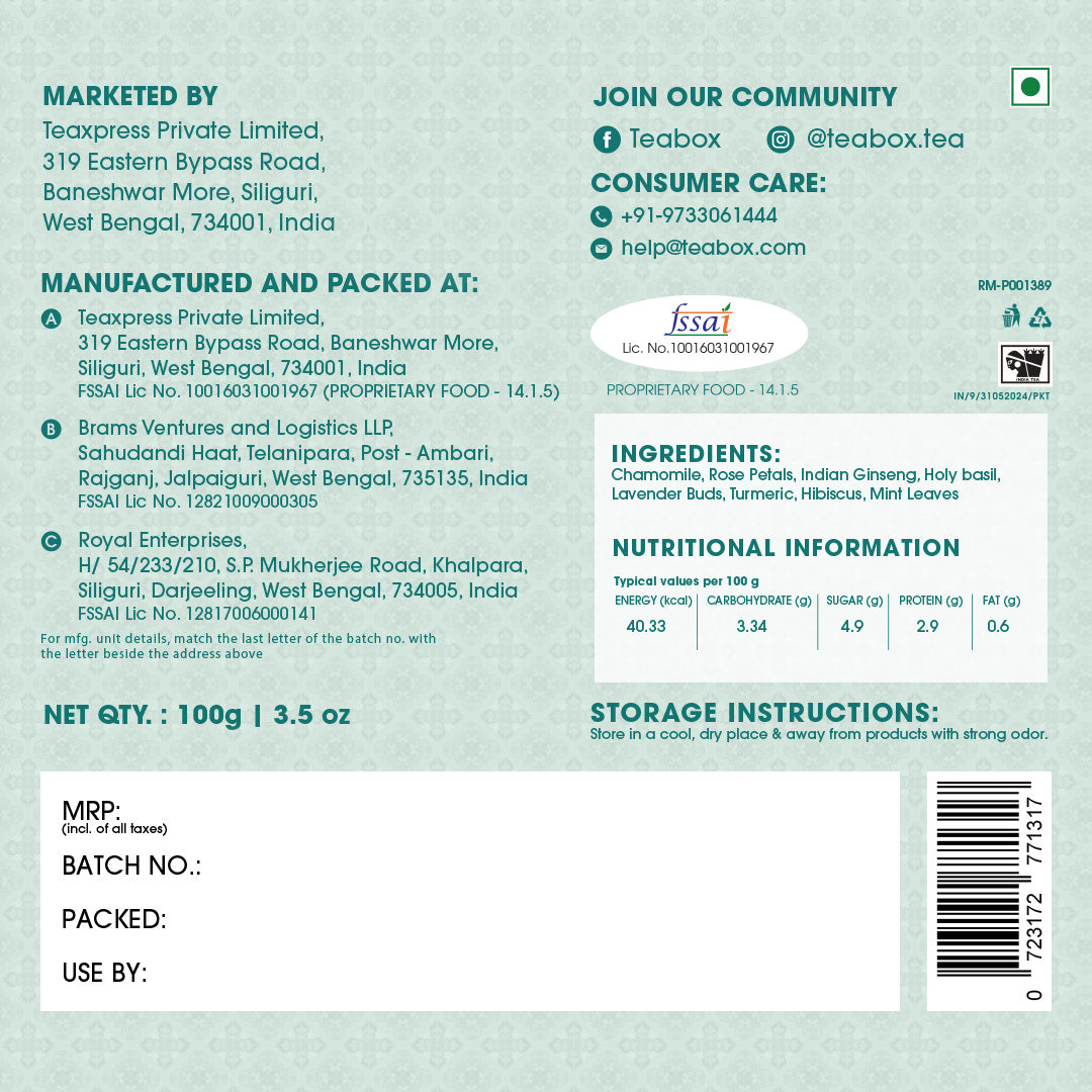 Soma Ayurvedic Chai