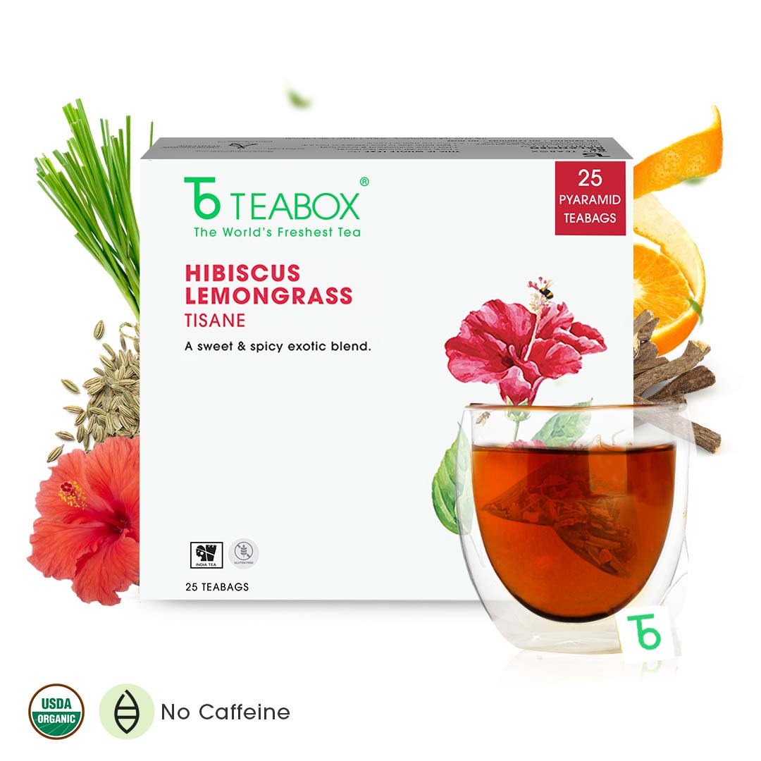 Hibiscus Lemongrass Tisane (Teabag)