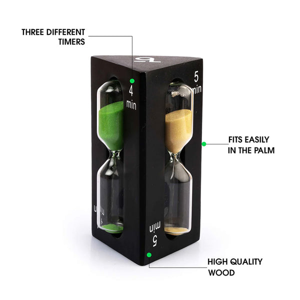 Teabox Tea Timer - Black