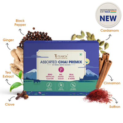 Assorted Chai Premix - Pack of 30