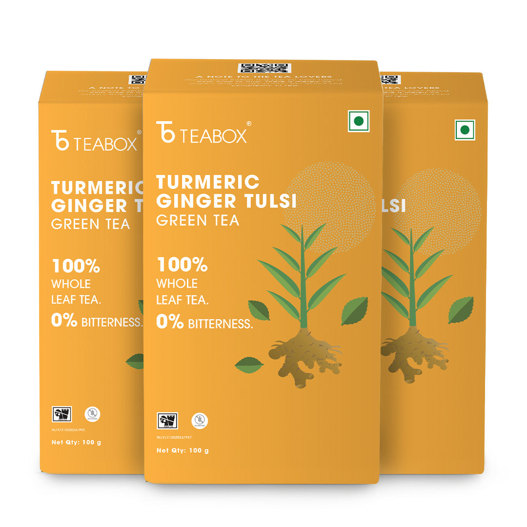 Turmeric Ginger Tulsi Green