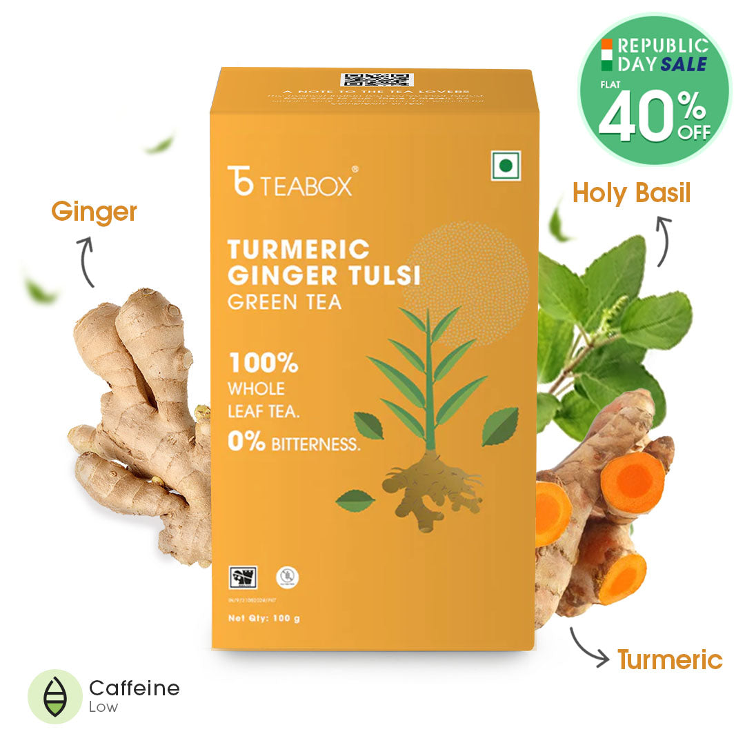 Turmeric Ginger Tulsi Green