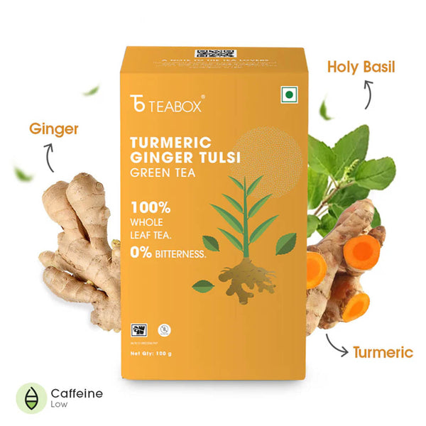 Green Tea Turmeric Ginger Tulsi Immunity