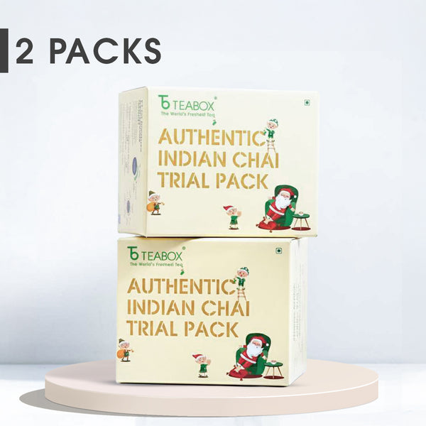 12 Days of Chai Advent Calendar (Free Valencia Glass Teacup & Ideal Teaspoon) x2