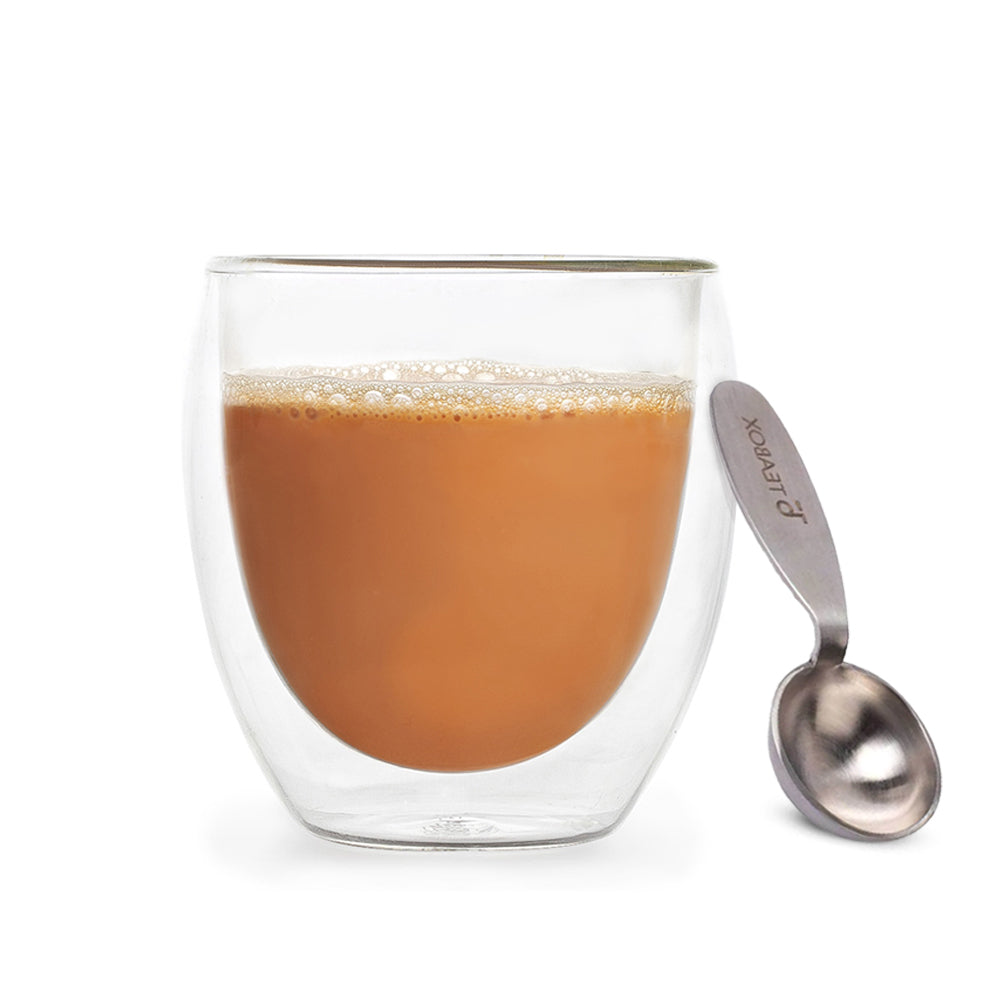 Valencia Glass Teacup and Ideal Teaspoon